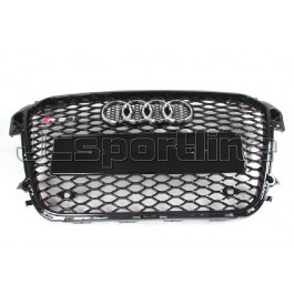 Решетка радиатора RS1 черная - Audi A1 (8X)