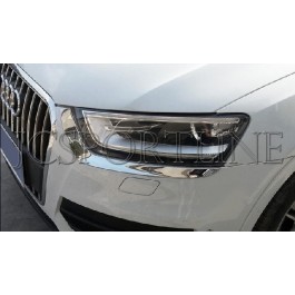Хром накладки на фары - Audi Q3 (8U)