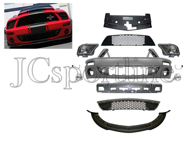 Передний бампер Shelby GT500 - Ford Mustang V