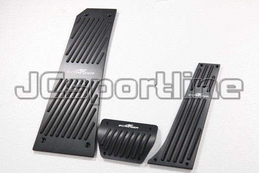 Накладки на педали (АКПП) AC Schnitzer Black Series - BMW F06 / F07 / F10 / F11 / F12 / F13