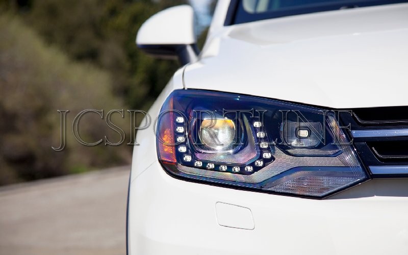 Передние фары LED - Touareg II 7P
