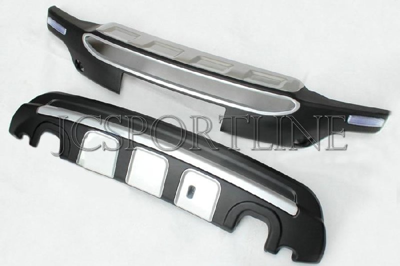 Комплект защиты бамперов с LED - Lexus RX270 / RX350 / RX450h (AL10)