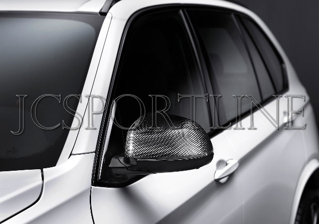 Накладки на зеркала M Performance карбон - BMW X3 / X4 / X5 / X6