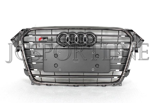 Решетка радиатора S4 Platinum Grey - Audi A4 (B8) Facelift