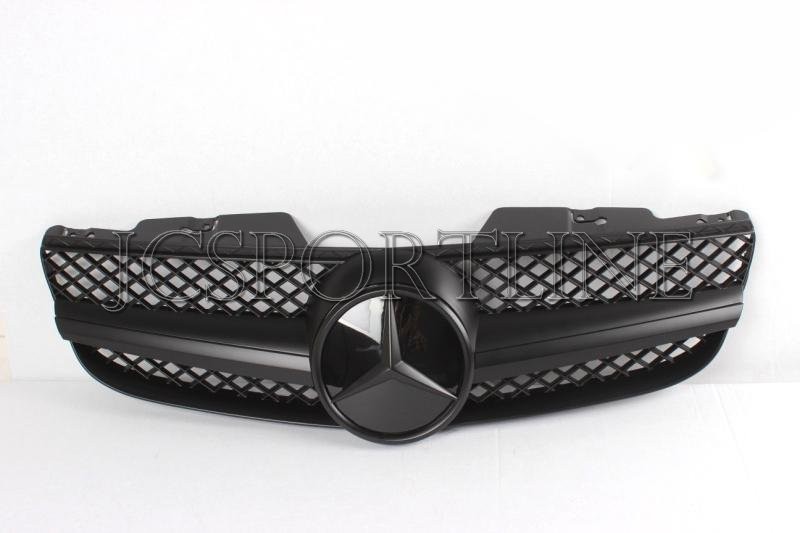 Решетка радиатора AMG "Full Black" - Mercedes-Benz SL (R230) Facelift