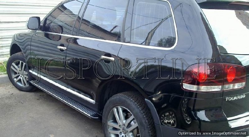 Пороги, подножки OEM - Touareg I