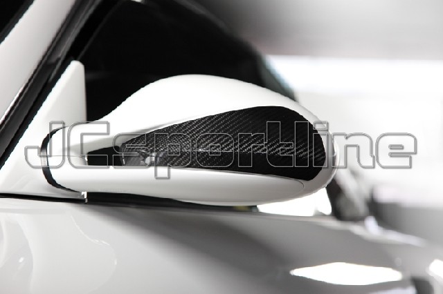 Накладки на боковые зеркала TechArt карбон - Porsche 911 (997) / Boxster / Cayman (987)