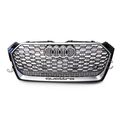 Решетка радиатора RS5 Quattro (Platinum Grey) - Audi A5 / S5 (8W/B9)