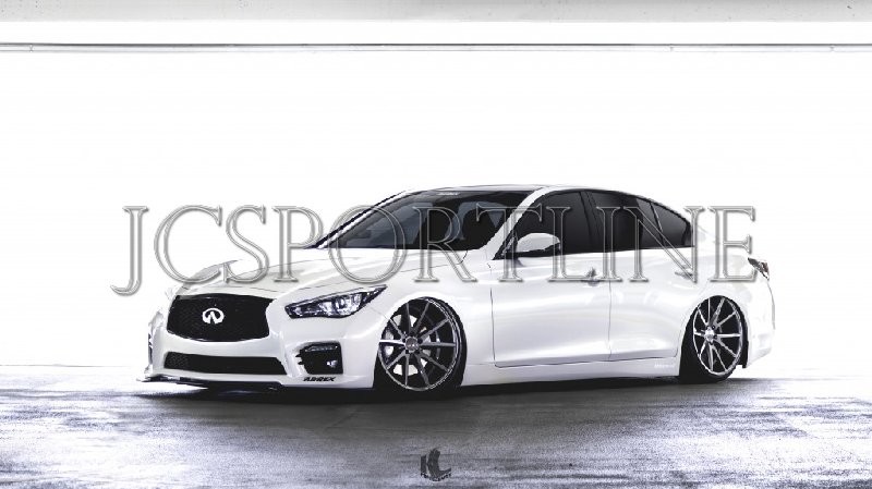 Сплиттер Stillen Edition карбон - Infiniti Q50 Sport (V37)